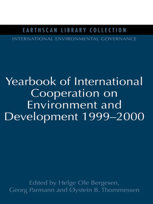 cover image of Yearbook of International Cooperation on Environment and Development 1999-2000